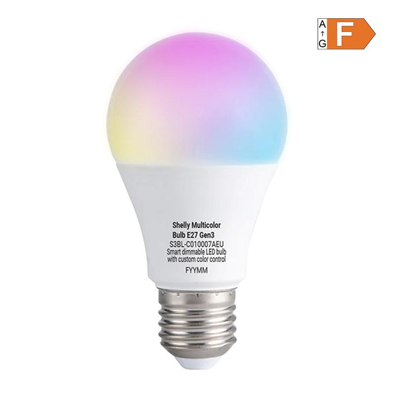 SHELLY Multicolor Bulb Gen3 E27 LED Light Bulb