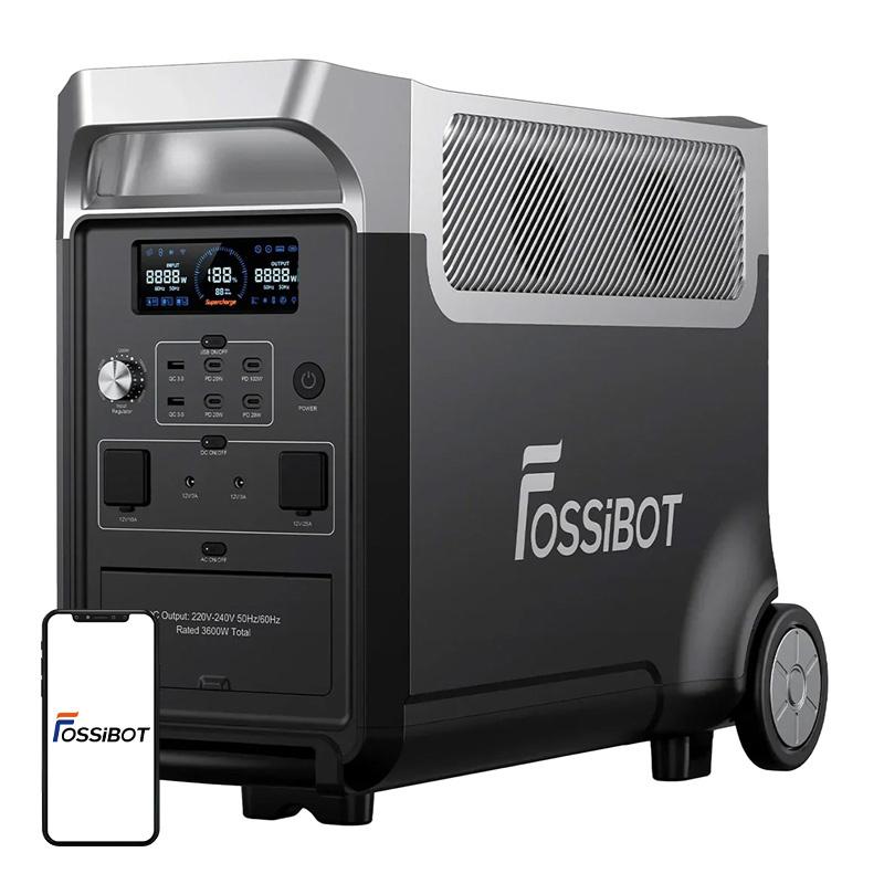 FOSSIBOT F3600 Pro 3600W Charging Station (Black)