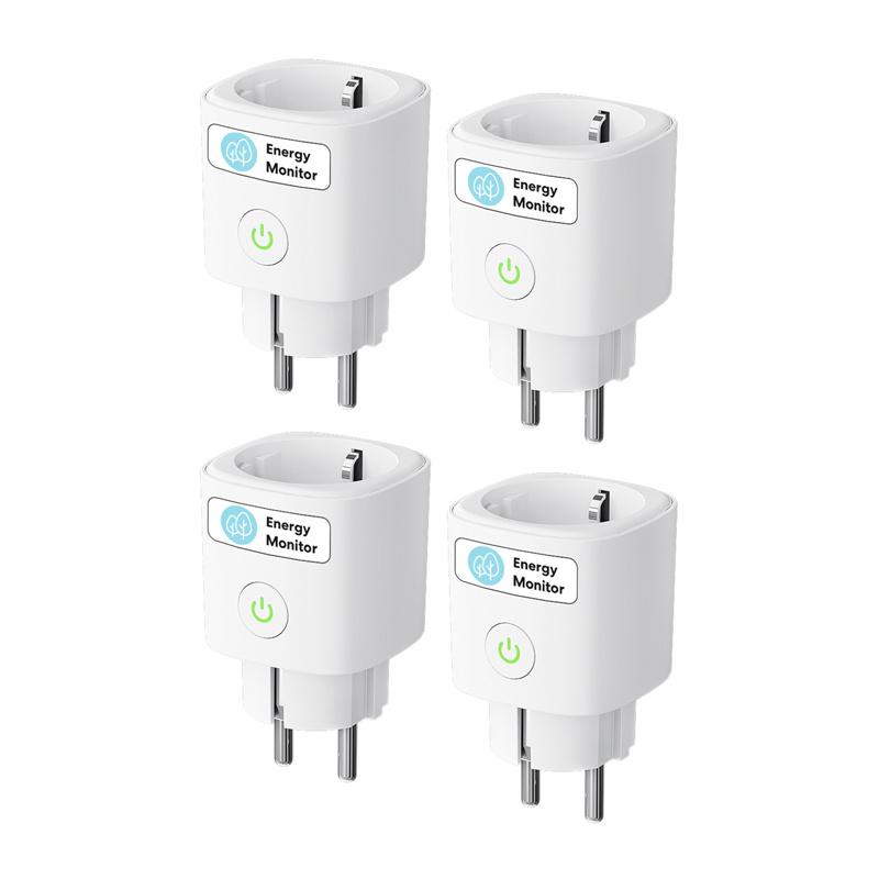 MEROSS MSS315CFH-EU Smart Plug with Energy Monitoring (Matter) (Set of 4)