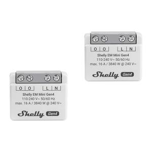 SHELLY EM Mini Gen4 Energy Meter, 2 pieces