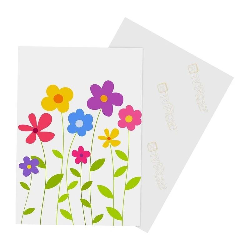 HTVRONT Thermal Transfer Paper for Light-Colored Fabrics, A4, 8 sheets