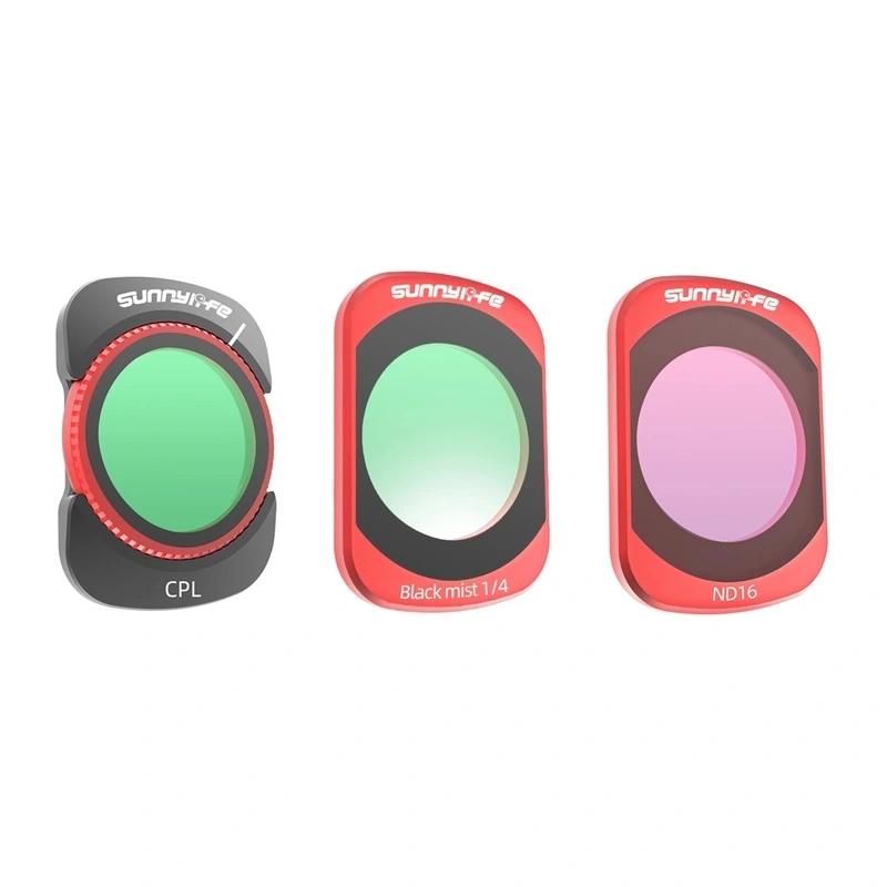 Sunnylife Pocket 4/3 CPL ND16 1/4 Black Mist filter set