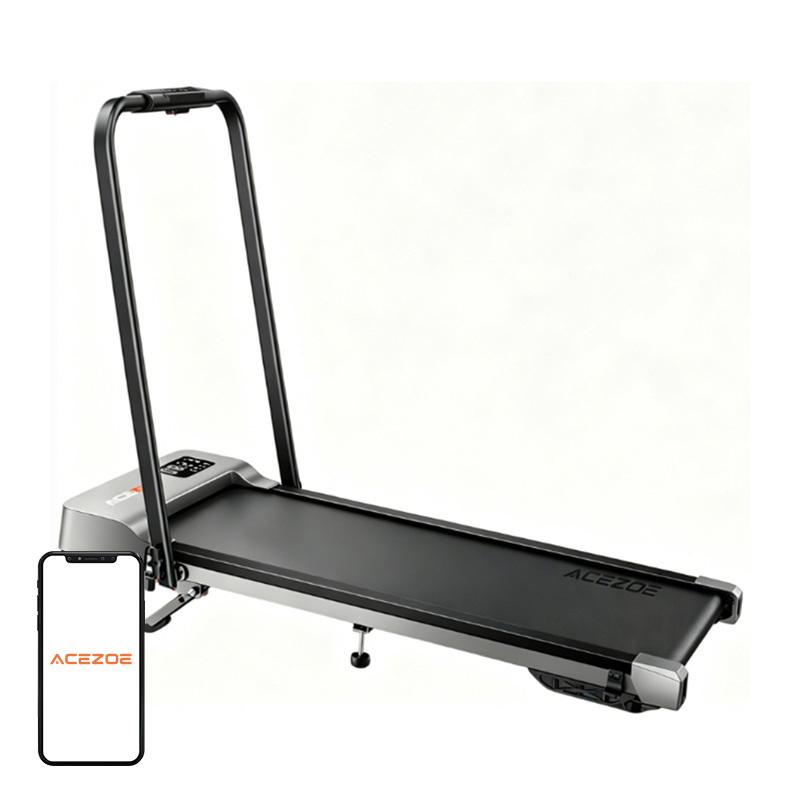 ACEZOE P12 Foldable Electric Treadmill (Black and Gray)