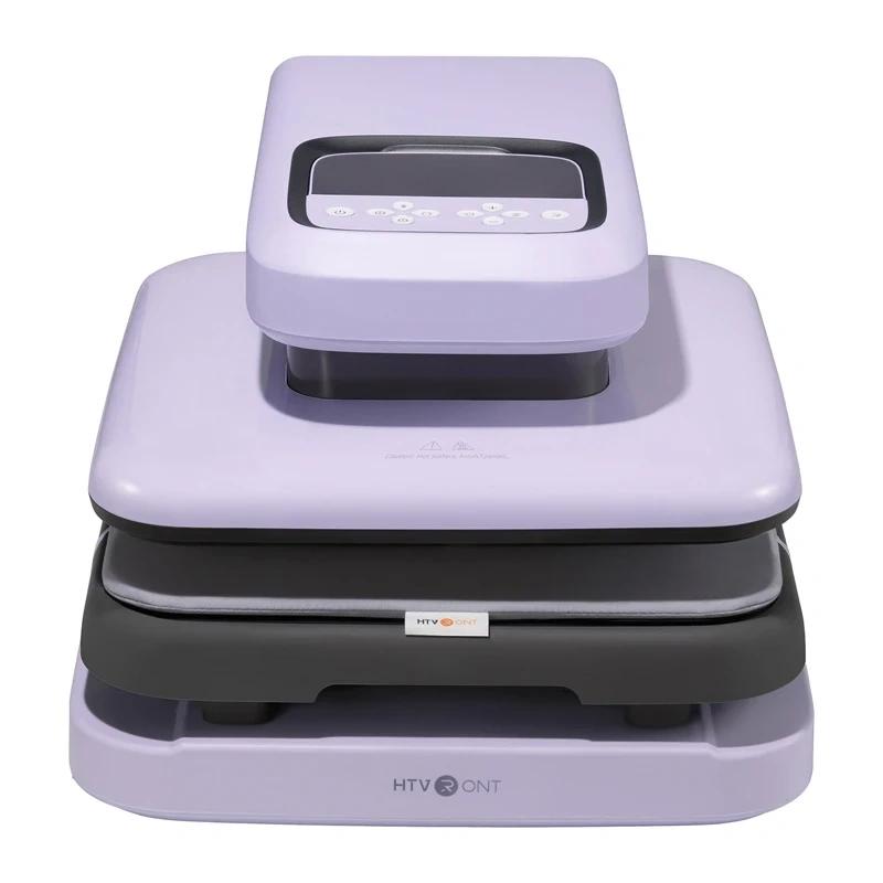 HTVRONT Auto 2 Digit Heat Transfer Press (Purple)