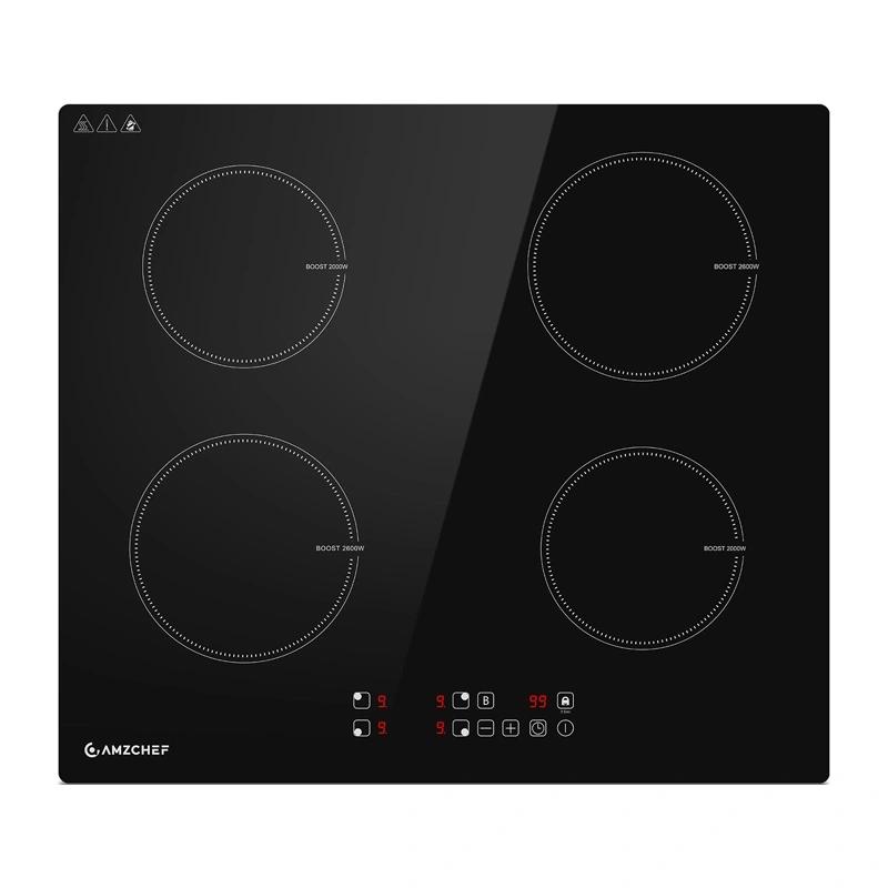 AMZCHEF CE-T-74IB4xyzf-CS 4-Zone Induction Cooktop