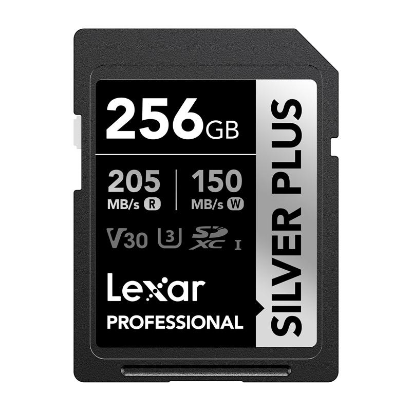 Lexar Professional SILVER PLUS SDXC 256GB memory card