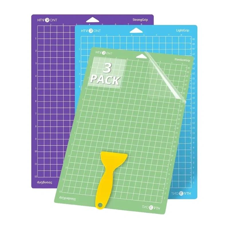 HTVRONT Cutting Mat 34.8 cm x 37 cm (Multicolor)