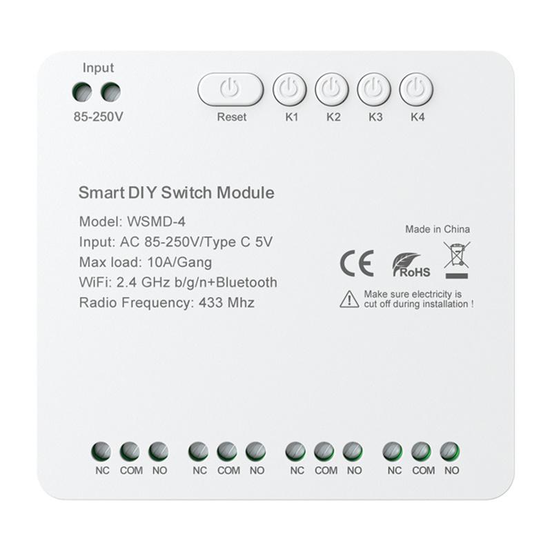 DIY Avatto WSMD-4 250V smart switch module