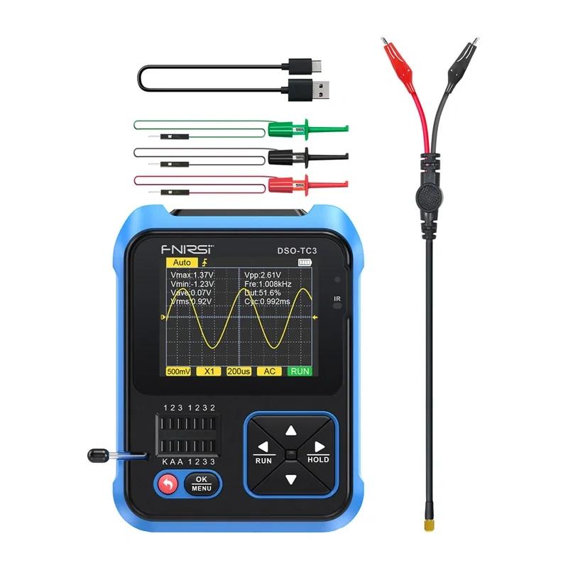 FNIRSI DSO-TC3 SigGen 3-in-1 Transistor Tester Handheld Digital Oscilloscope