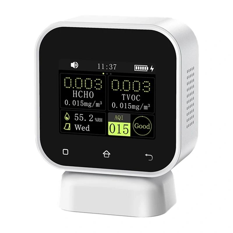 4-in-1 indoor air quality monitor Formaldehyde detector with touch screen FNIRSI SFD-02