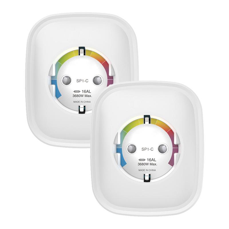 Gosund SP1-HE WiFi smart socket, 2 pieces (HomeKit) (two-pack) 16A