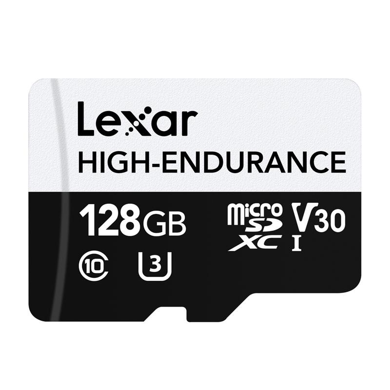 Lexar High-Endurance microSDHC/microSDXC 128GB memory card