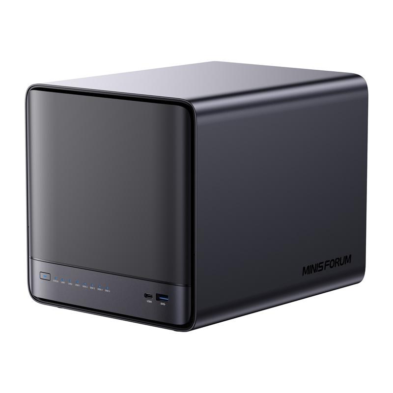 MINI-PC Minis Forum NAS N5 Pro AMD Ryzen AI 9 HX Pro 370, 32GB+128GB O