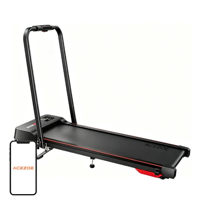 ACEZOE P12 Foldable Electric Treadmill (Black and Red)