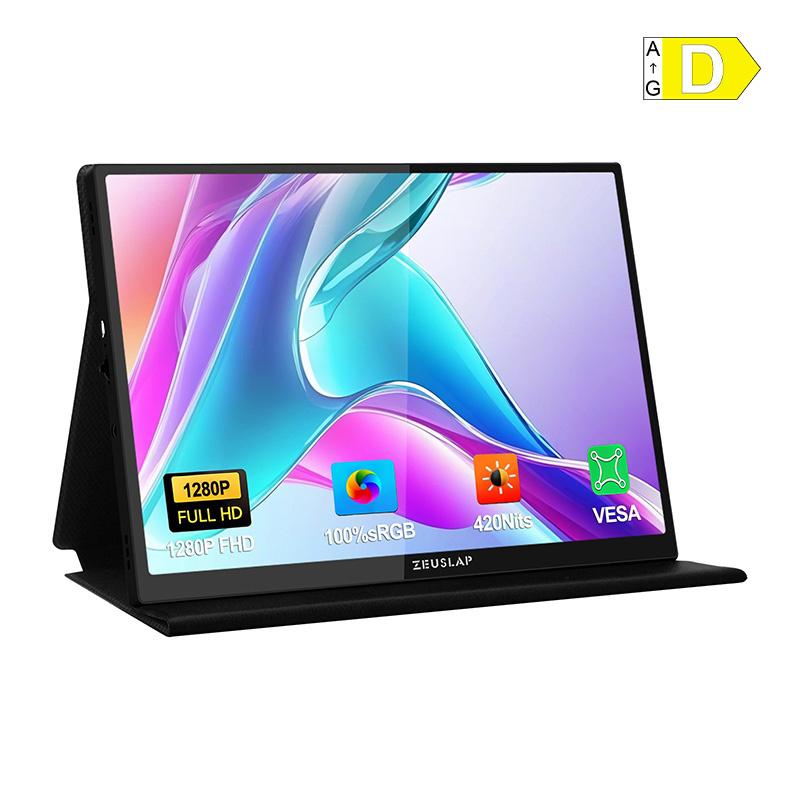 ZEUSLAP Z10T Portable Monitor with a 10" Touchscreen
