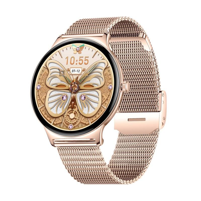 Colmi V89 Smartwatch (Stainless Steel, Gold)