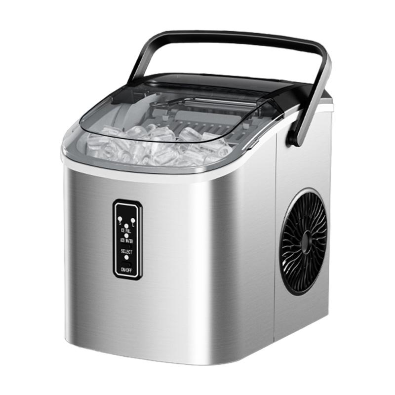 Euhomy IM08 Ice Maker, 1.2 L, 12 kg (Silver)