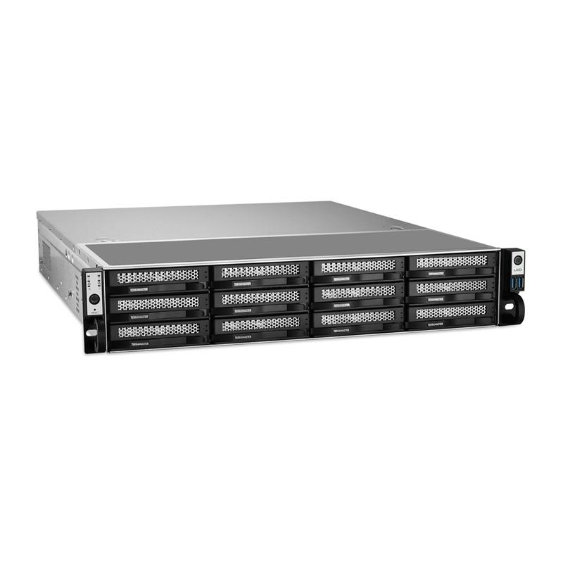 TERRAMASTER U12-500 Plus NAS File Server, Intel Core i7-1255U, 16 GB RAM, 12 bays