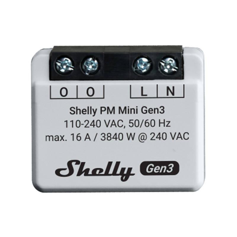 Shelly PM Mini Gen3 Controller, WiFi/Bluetooth
