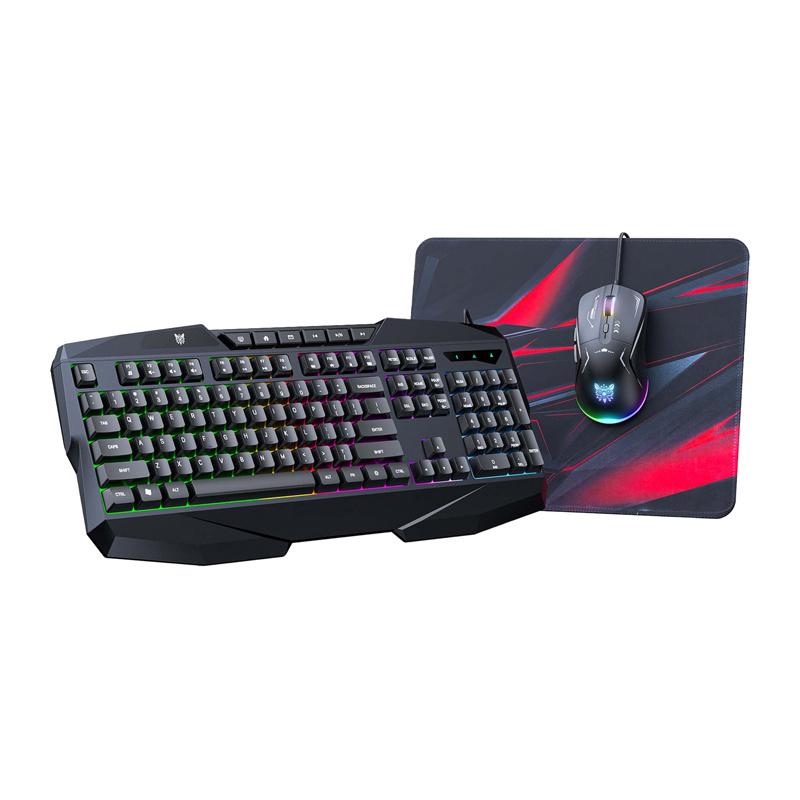 Onikuma TZ3006 3-in-1 Gaming Set: Keyboard + Mouse + Mouse Pad