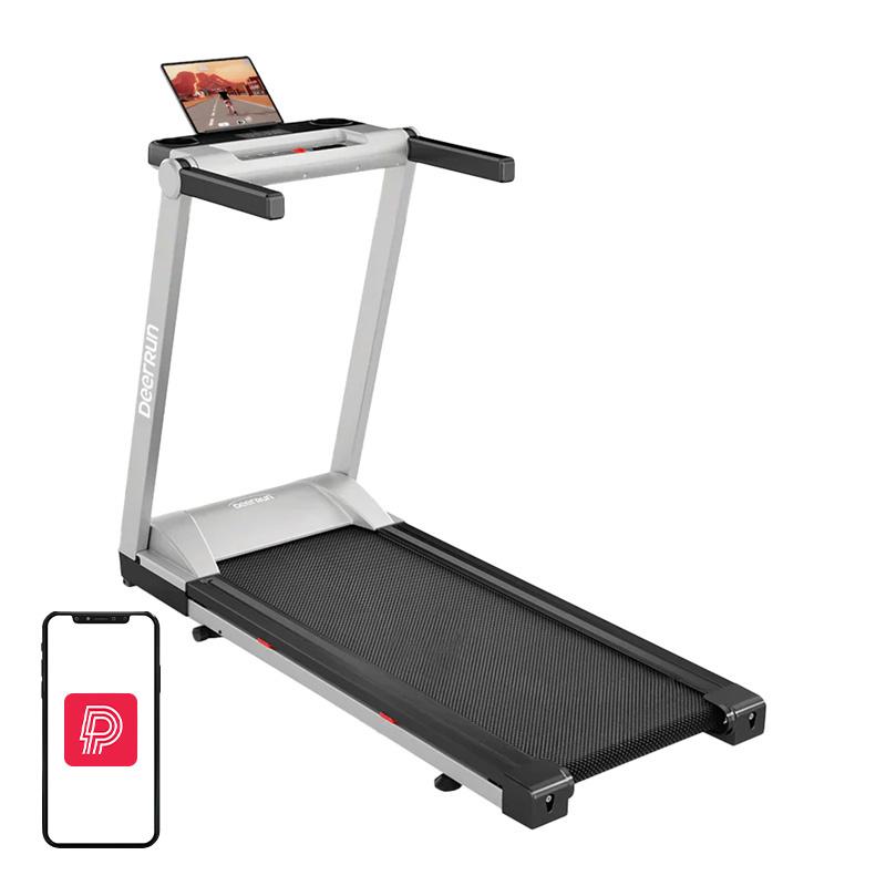 DeerRun A1 Pro Folding Electric Treadmill (Silver)