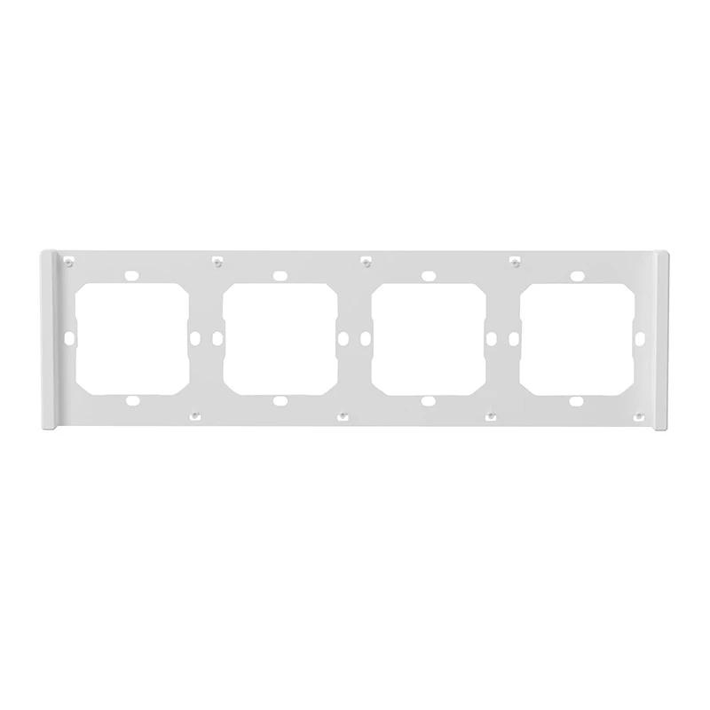 Frame for switch M5 80 quadruple 4-fold SONOFF M5-4C-80-FW (white)