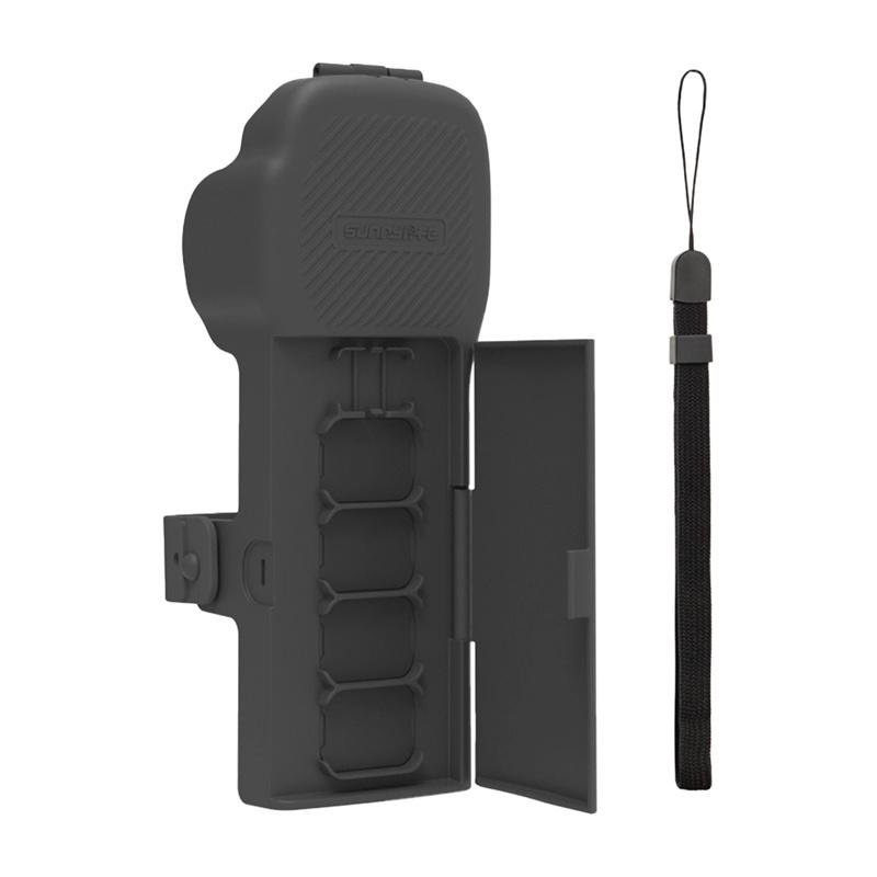 Sunnylife protective case with strap and lanyard for Osmo Pocket 3 (gray)