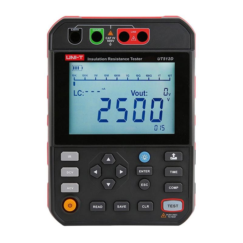 Uni-T UT512D High-Voltage Insulation Resistance Tester