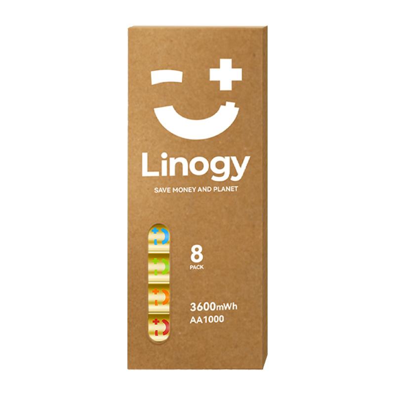 LINOGY AA Li-ion Pro battery set - set of 8