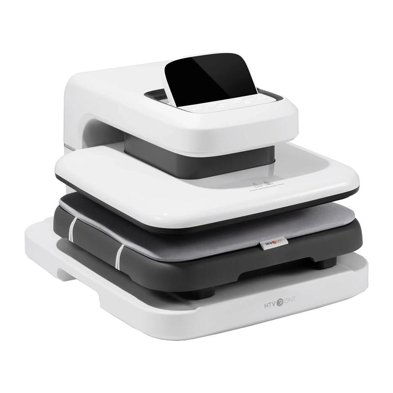 HTVRONT Auto 2 Digit Heat Transfer Press (White)