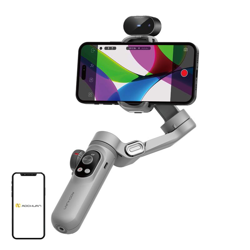 AOCHUAN X Pro Gimbal with AI Sensors (Gray)
