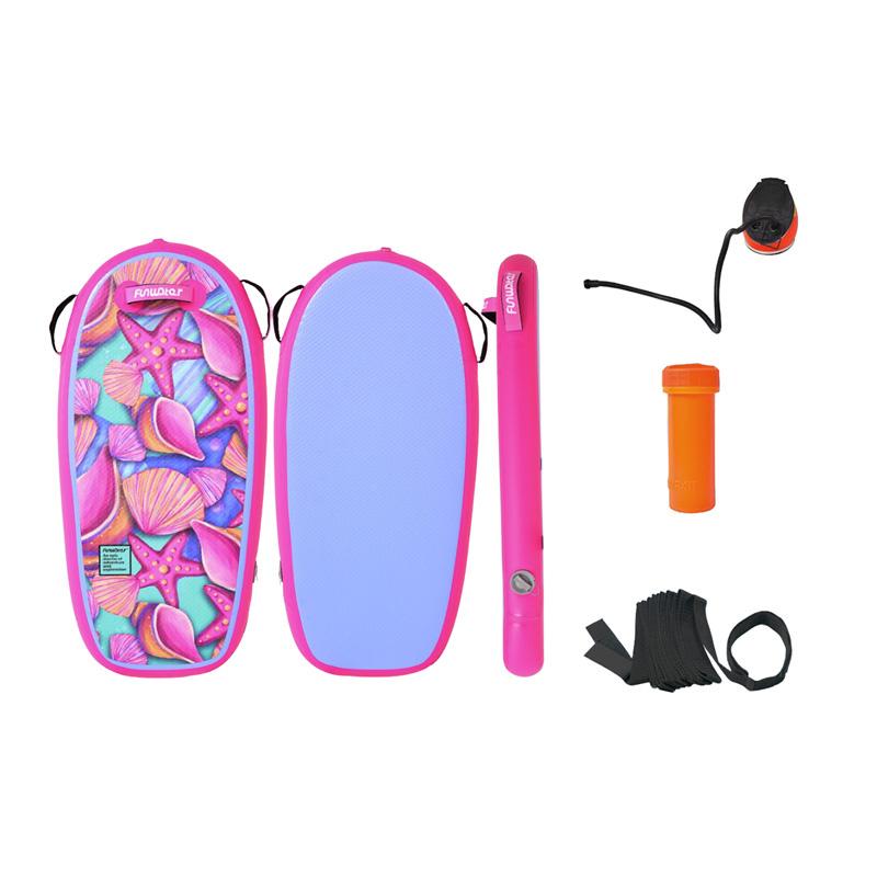 FunWater inflatable bodyboard ESIZ00089 1,1m (pink)