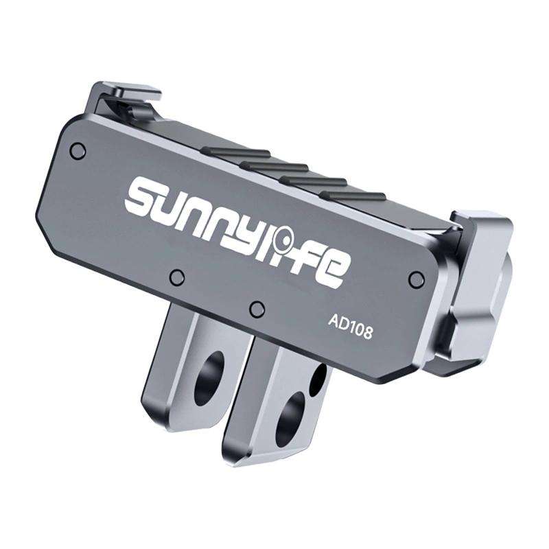 Sunnylife Aluminum Dual-Directional Mounting Adapter for Osmo Nano / Action 6