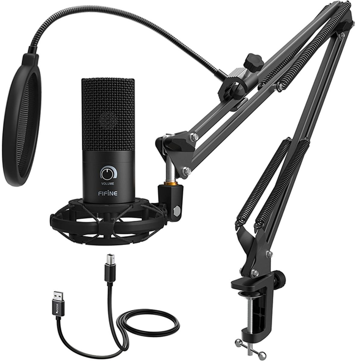 Fifine T669 studio microphone (black)