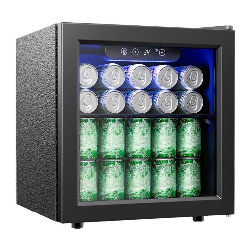 Euhomy BR009-55 37L beverage display cooler (black)