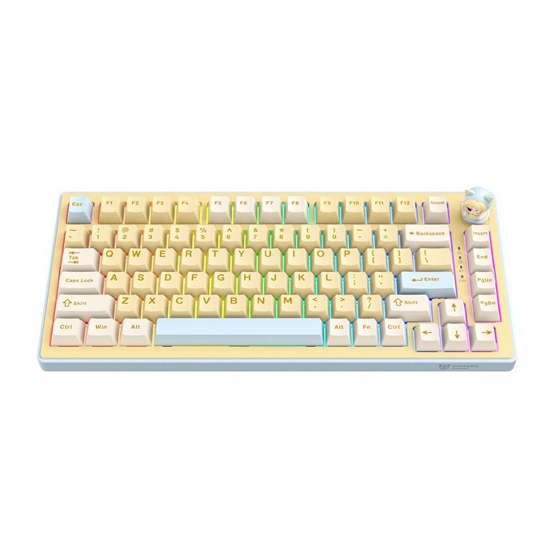 Onikuma MT707 Gaming Keyboard (Yellow)