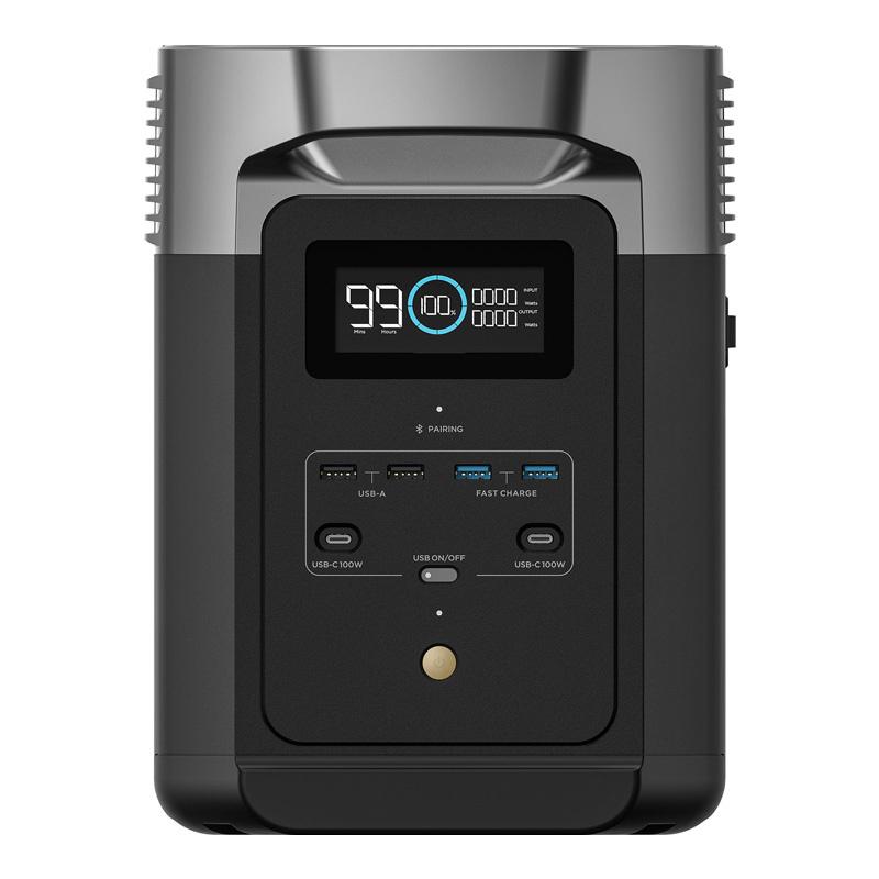 Set: EcoFlow Delta 2 power station + 220W photovoltaic panel.