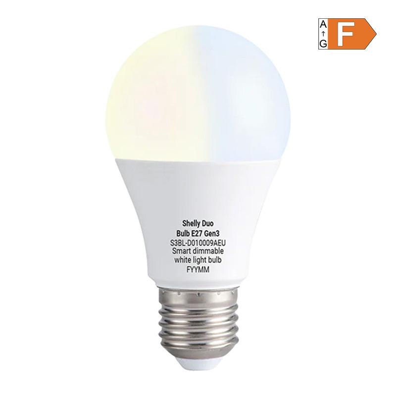 SHELLY Duo Bulb Gen3 E27 LED Bulb