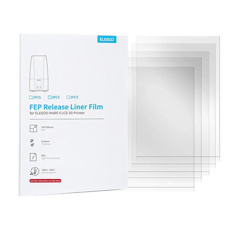 FEP film for ELEGOO Mars 5 (5 pieces)