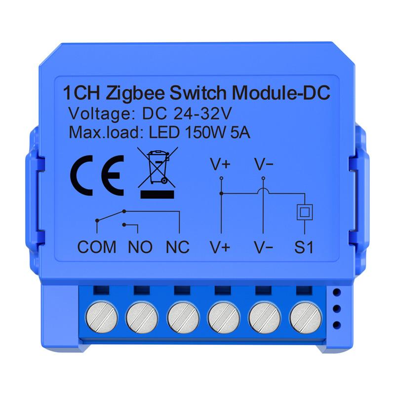 Avatto ZWSM16-DC32V-1 1-channel ZigBee switch module with a potential-free contact