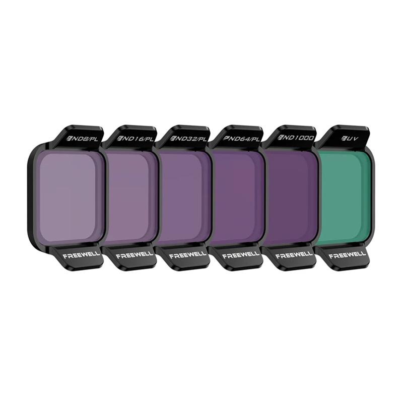 Freewell Bright Day filter set of 6 for DJI Flip