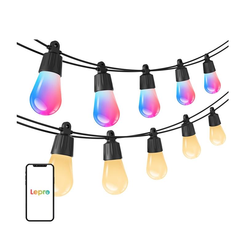 LEPRO ZB1-15 Wi-Fi String Lights, 15 m