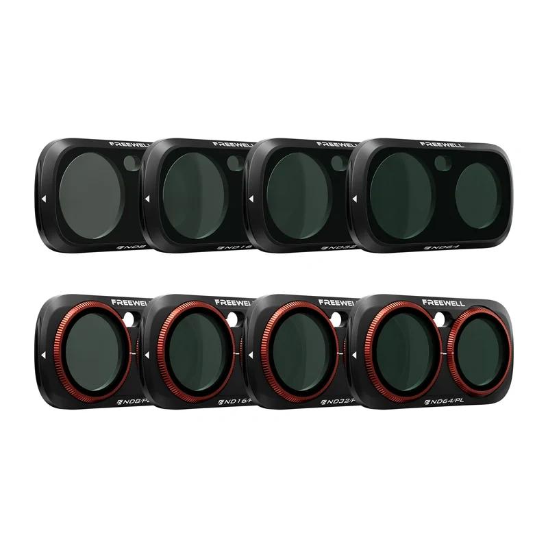 Freewell Filter Set for Insta360 Luna Ultra All Day (8-piece set)