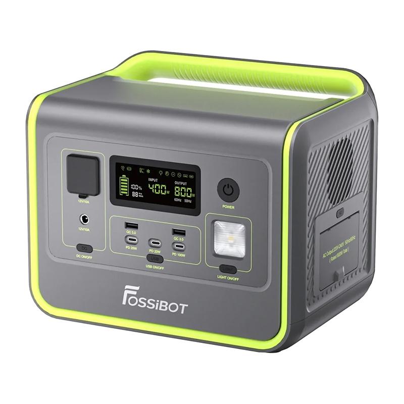 FOSSIBOT F800 800W Charging Station (Green)