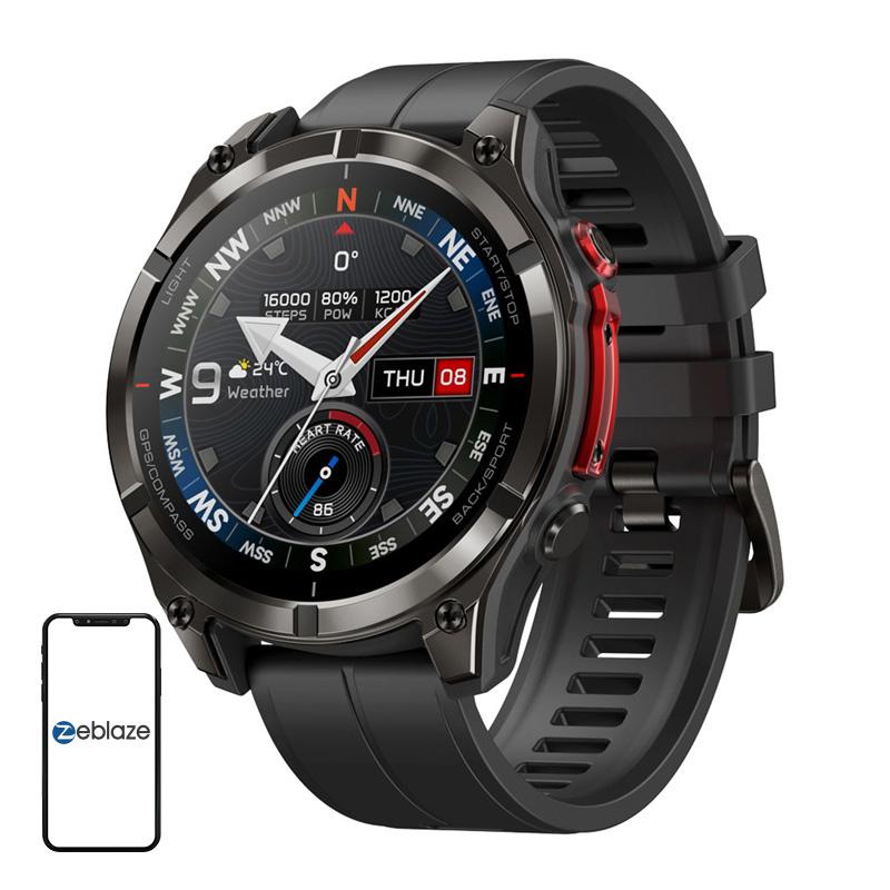 Zeblaze Stratos 4 Pro Smartwatch (Black)