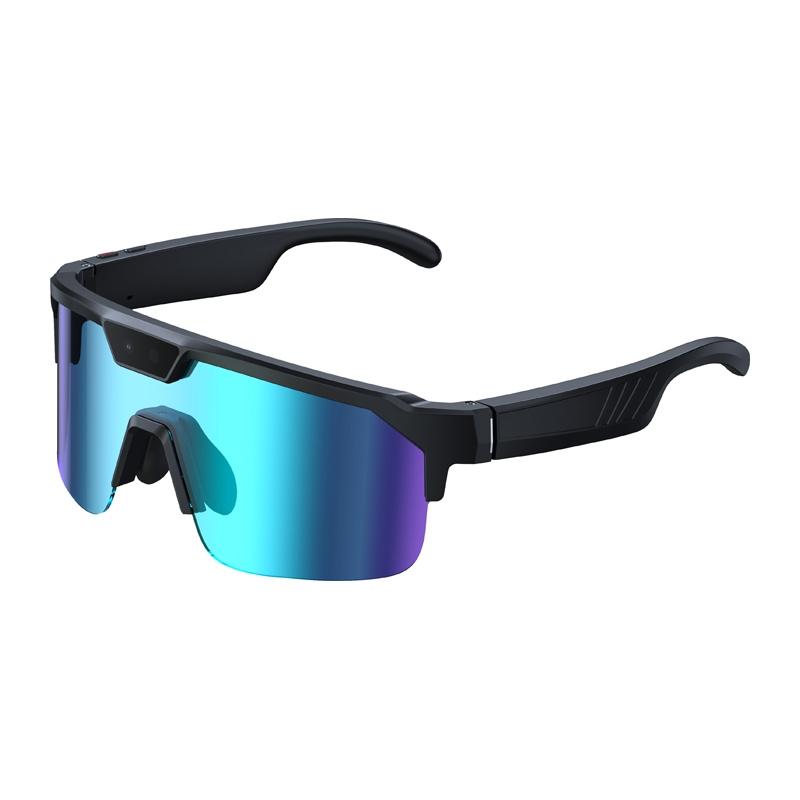 ZEBLAZE Q01 Blue AI Sports Sunglasses