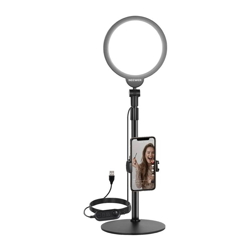 Neewer R06 18cm Round LED Phone Selfie Kit