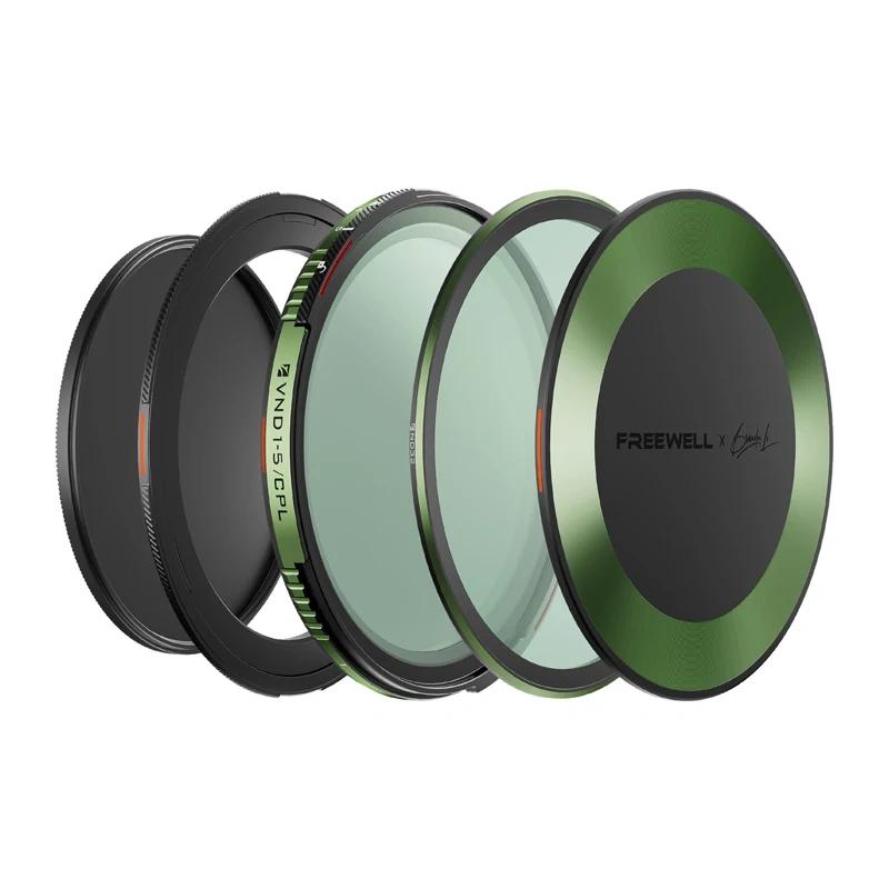 Variable ND/CPL filter kit Freewell Brandon Li 86mm