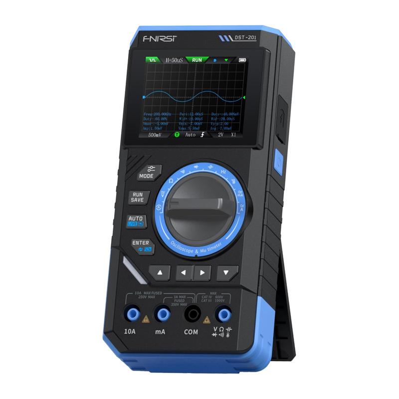 SigGen 3-in-1 FNIRSI DST-201 handheld digital multimeter with oscilloscope