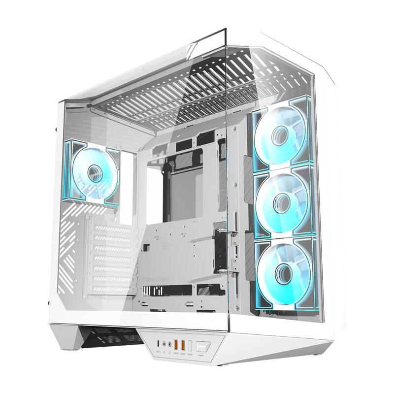 Darkflash DY470 computer case (white) + 4 fans